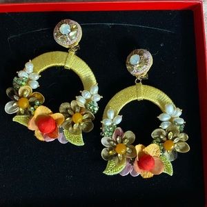 Ranjana khan clip on earrings
